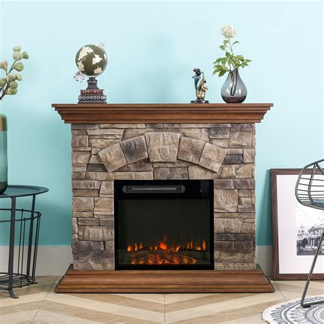 fireplace home depot|freestanding electric fireplaces home depot.